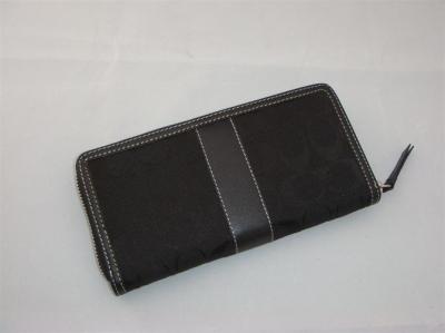 discounted coach wallets - 6k12 full black